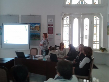 Odovzdávanie ppoznatkov Dr. Mochnáčová